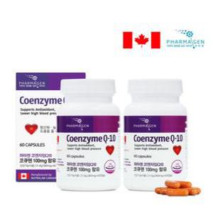 파마젠 코큐텐 코엔자임큐텐 60캡슐 혈압 혈행/2개