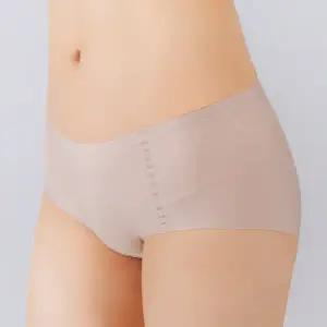 [위즈킴] 한겹 누디 노라인팬티 레깅스 요가 심리스 햄라인팬티 무봉제팬티  PT126