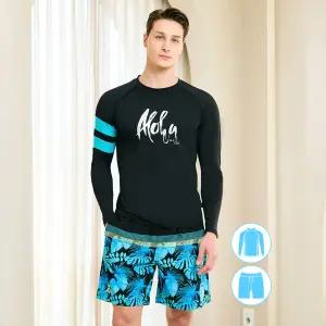 베이직엘르 남성인 나그랑 래쉬가드 비치반바지 세트 BEM-W907K