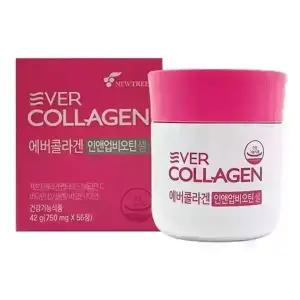 에버콜라겐 인앤업 비오틴 셀 750mg x 56정 1개 AM
