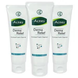 아크네스 더마 릴리프 모이스쳐 폼 클렌져 125ml 3개