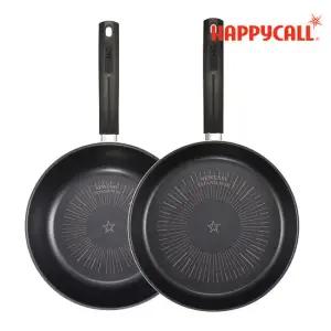 HC해피콜 뉴이지 티타늄 IH 2종 세트 (프라이팬28cm+궁중팬28cm)