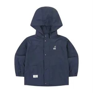 [캉골키즈](광주신세계)뉴 오버핏 후드 나일론 윈드브레이커 QB 0002 네이비