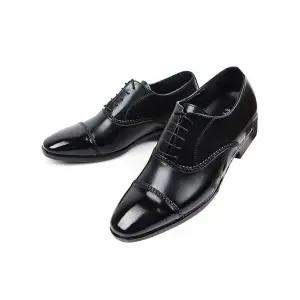 [하프클럽/세자매]고급스타일 소가죽 남성구두 7cm(키높이깔창포함) 키높이정장구두 남자웨딩