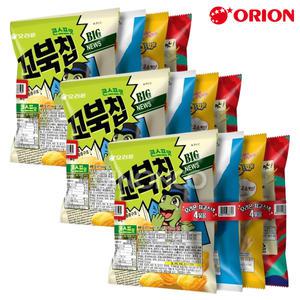 오리온 최고스낵 4묶음 170g 3개 포카칩 오감자 썬칩 꼬북칩 과자 간식 번들