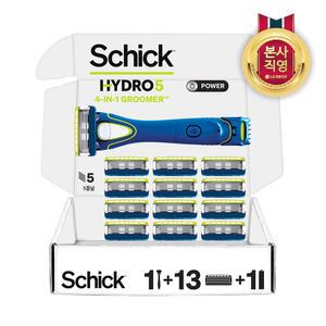 쉬크 하이드로5 그루머 날13입 + 면도기