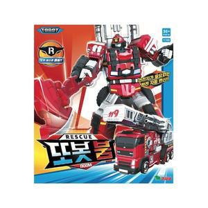 KOR 메온셀 [영실업]레스큐 또봇 붐 /소방차 자동변신 로봇레드