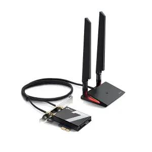 Archer TBE550E 무선랜카드 PCI-e 블루투스5.4 USB3.0 2.4GHz 5GHz MIMO 6Ghz [H@lu]