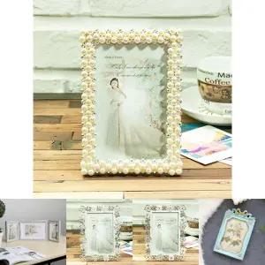 진주 3X5 사진액자/거실/인테리어/액자/고급/사진/거치대/탁상/앤틱/프레임/소품/아기/케이스/미니/예쁜