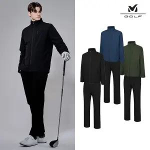 밀레골프 초.초특가! 고기능성 방풍 상하의 셋업 2종, 남성
