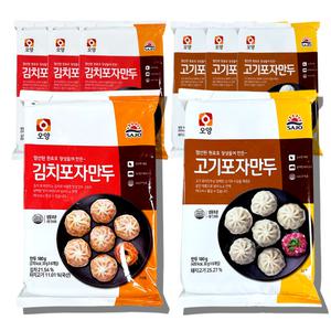 사조 고기포자만두4개+김치포자만두4개
