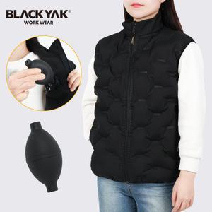 블랙야크 방한조끼 패딩조끼 온열 겨울 등산 남성 공기주입식