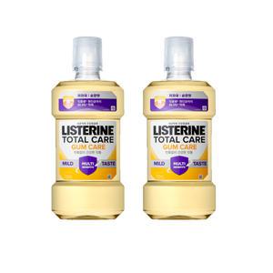 리스테린 토탈케어 검케어 마일드 750ml X2개