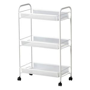 이케아 HORNAVAN 호르나반 카트 화이트 502.439.68 욕실 주방 트롤리 이동식 선반 정리함