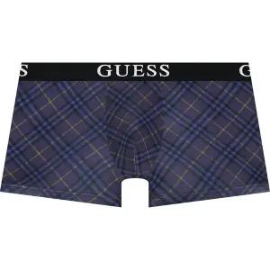 [게스언더웨어](강남점)남성 체크프린트 드로즈(GDMDR925PU)