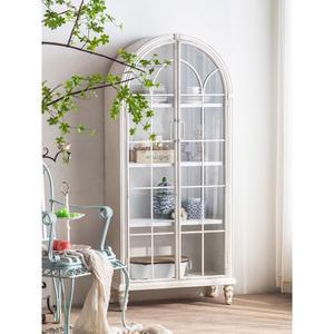 사이드 수납장 주방찬장 가구 책장 원목 미니 빈티지 현관 유리 엔틱그릇장