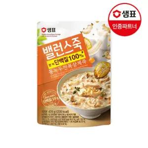 샘표 밸런스죽 통녹두전복삼계죽 420g