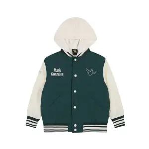 [마크곤잘레스키즈](하남점)엔젤 후드 바시티 점퍼-그린