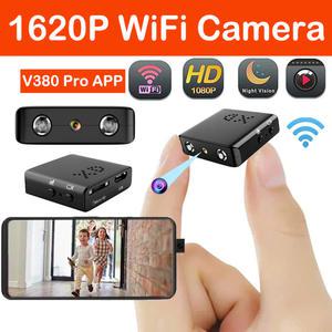 홈캠 CCTV 미니 무선 Wifi IP 카메라 XD 스마트 비디오 레코더 1620P 보안 캠코더 야간 감시 모바일 원격