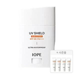 아이오페 UV쉴드 선 스틱 20g, 1개 + 증정(UV쉴드 선 앰플 10ml, 2개  + 선 프로텍터, 10ml, 2개)