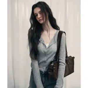 [레더리](타임스퀘어점패션관)어블룸 린넨 니트 가디건 [6COLOR]