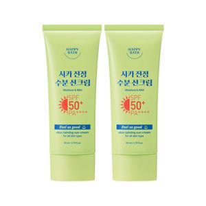 해피바스 필쏘굿 시카 진정 수분 선크림 80ml, 2개