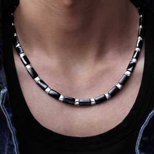 더큐브 게르마늄목걸이 티타늄 건강목걸이(남녀공용)