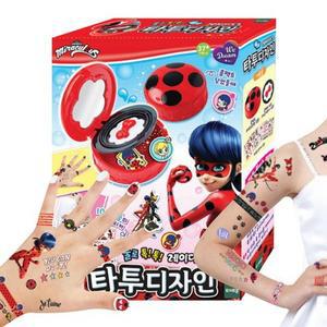 레이디버그 타투 디자인 100여종의 타투 스티커 타투장난감