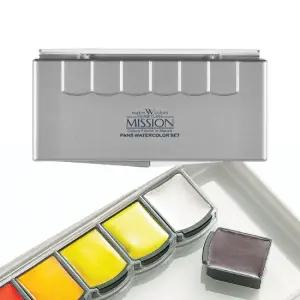 미젤로 미션 실버 고체물감세트 12색
