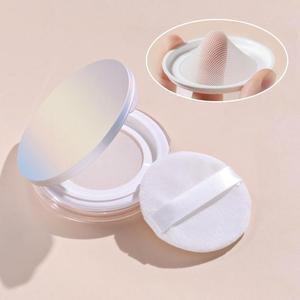 [보리별] 메쉬 쿠션공병 케이스 용기 슬림 휴대용 DIY 파우더 쿠션팩트 소분