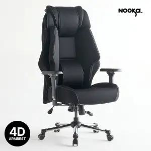 누카 커스텀체어 X900-PRO 4D 게이밍의자 컴퓨터 사무용 책상 학생 중역 PC방 허리 편한 메쉬