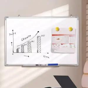 씨크펀 SeekFun 벽걸이 화이트보드 자석 칠판 사무실 공부 학원용 사무실 1200 1500