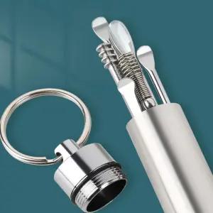 귀후비개 귀이개 6종세트 나선형 귀지청소 귓밥제거 귀파개