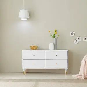 나무뜰 모모 1000 서랍넷 심플 거실장 NEF007C (착불)