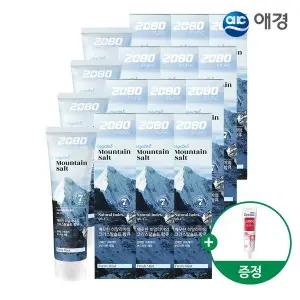 [애경]2080 퓨어 치약 120g 3입 X 4개+치약 50g 증정 (핑크마일트민트향/프레쉬민트향 택1)