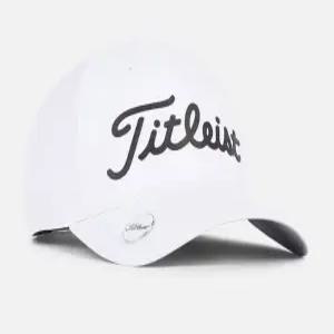 타이틀리스트 정품 플레이어스 볼마커부착 남자 캡 모자 TH25APBMA