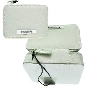 연두색 사각 메이크업 파우치(소)