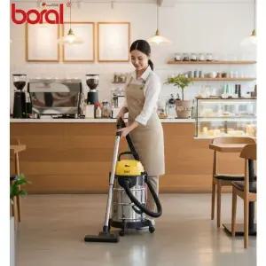 [보랄]초강력 흡입력 업소용 가정용 건습식 대용량 청소기 25L 8M 넉넉한 전원코드