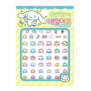 학산문화사 산리오캐릭터즈 시나모롤 네일데코스티커/매니큐어/붙이는/네일/유아/손톱/스티커/어린이/아동