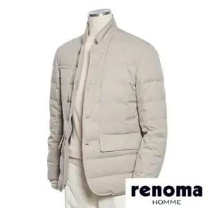 [갤러리아] 레노마 FW 구스 다운 숏 패딩 베이지 자켓 RPLMBJ62A