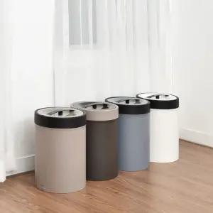 모던 푸시통 20리터휴지통 쓰레기통 가정용 인테리어 데코 홈데코 압축 실내