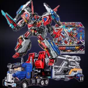 메탈카드봇W 헤비아이언W 중장비 자동차 변신로봇 장난감