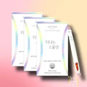 어바웃네이처 티나는 스물넷 3box(42포) 히비스커스맛 설탕no 피부미인 핫바디 다이어트차