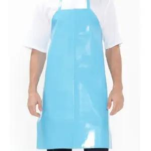 S 블루 양면 목걸이형앞치마 방수앞치마 비닐앞치마 (WFG2PPU)