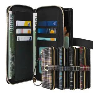 가방끈부자재 모란카노 타르탄 스트랩 지갑형 다이어리 케이스 갤럭시 S25 S24 S23 S22 21 플러스 울트라 A