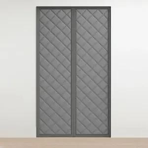 겨울 외풍차단 자석 방한커튼 100x210cm 문틈 현관 냉기차단