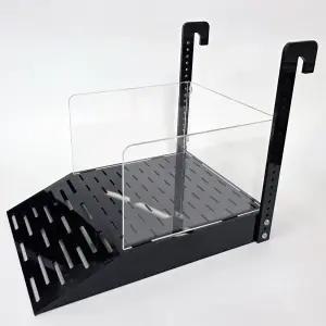 레인보우 거북이쉼터XL+3면울타리 아크릴다리 걸이형 거북이육지