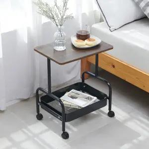 유로파 이동식 미니 협탁 수납 테이블