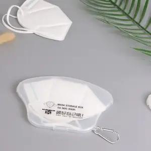 고품질 TOO VNG 마스크보관용 투명케이스 파우치 마스크커버 (WFJRMXU)