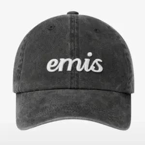 [이미스] 빈티지 피그먼트 볼 캡 VINTAGE PIGMENT BALL CAP-BLACK